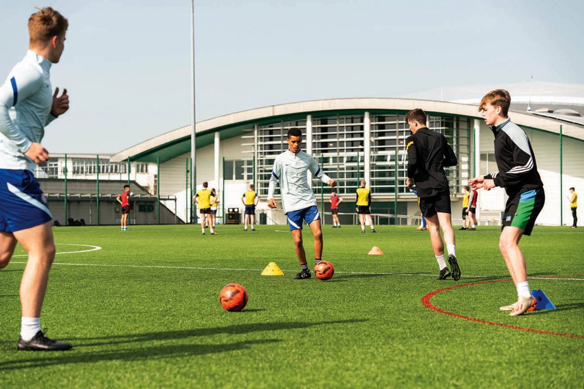 football academy training facility