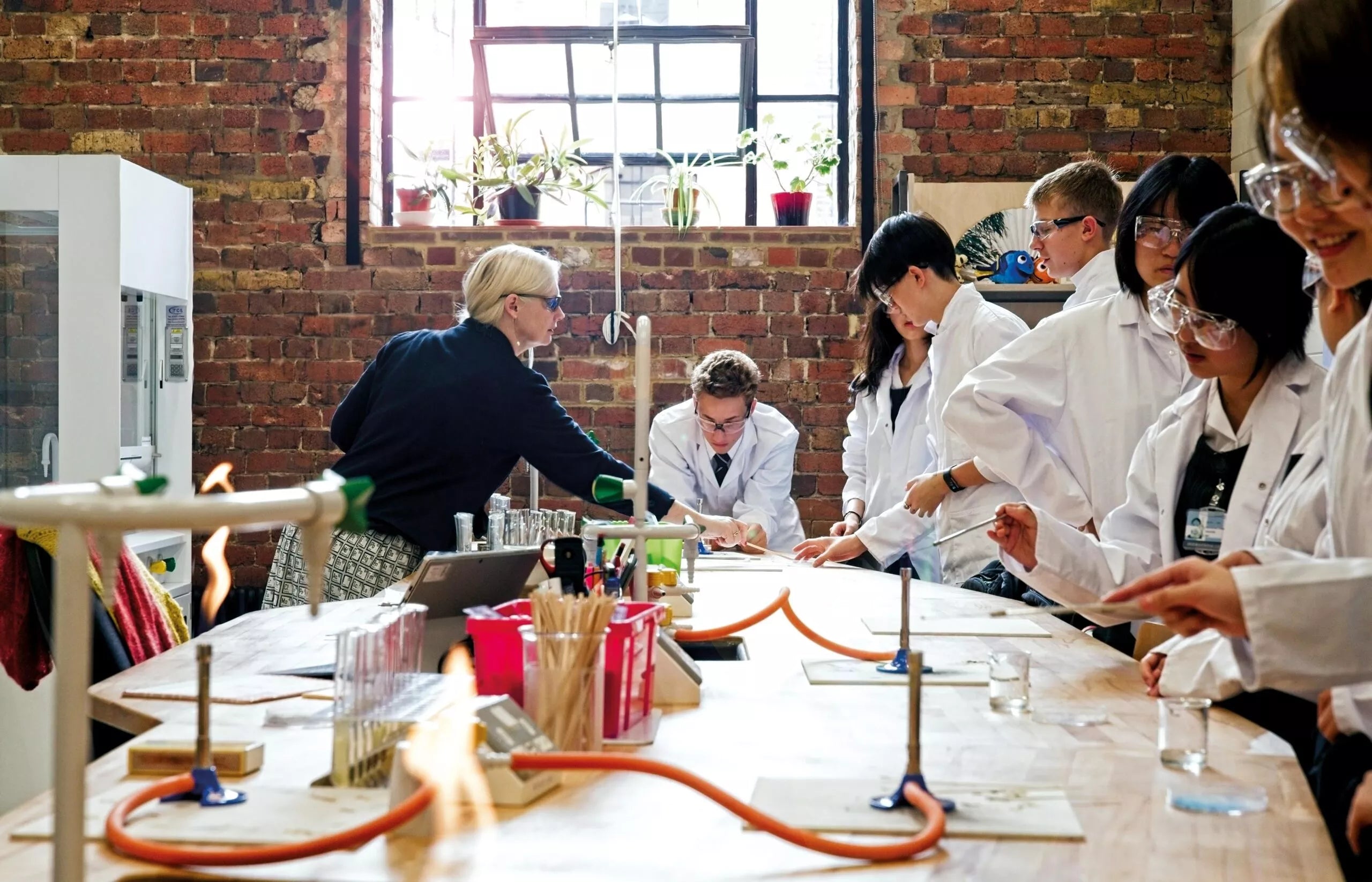 Boarding School Science Class