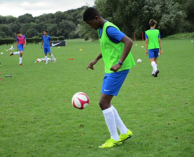 England School with Football