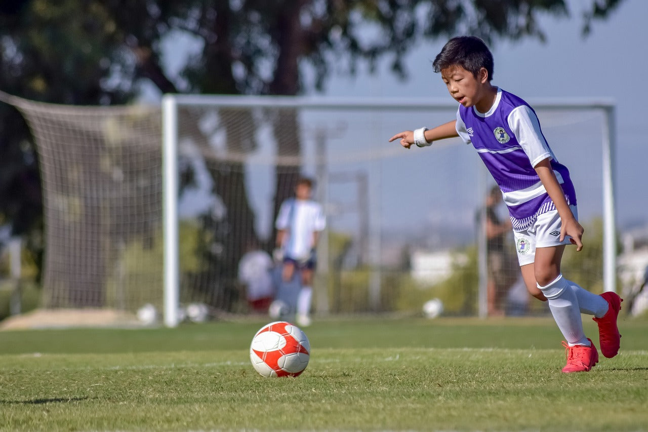 young football player