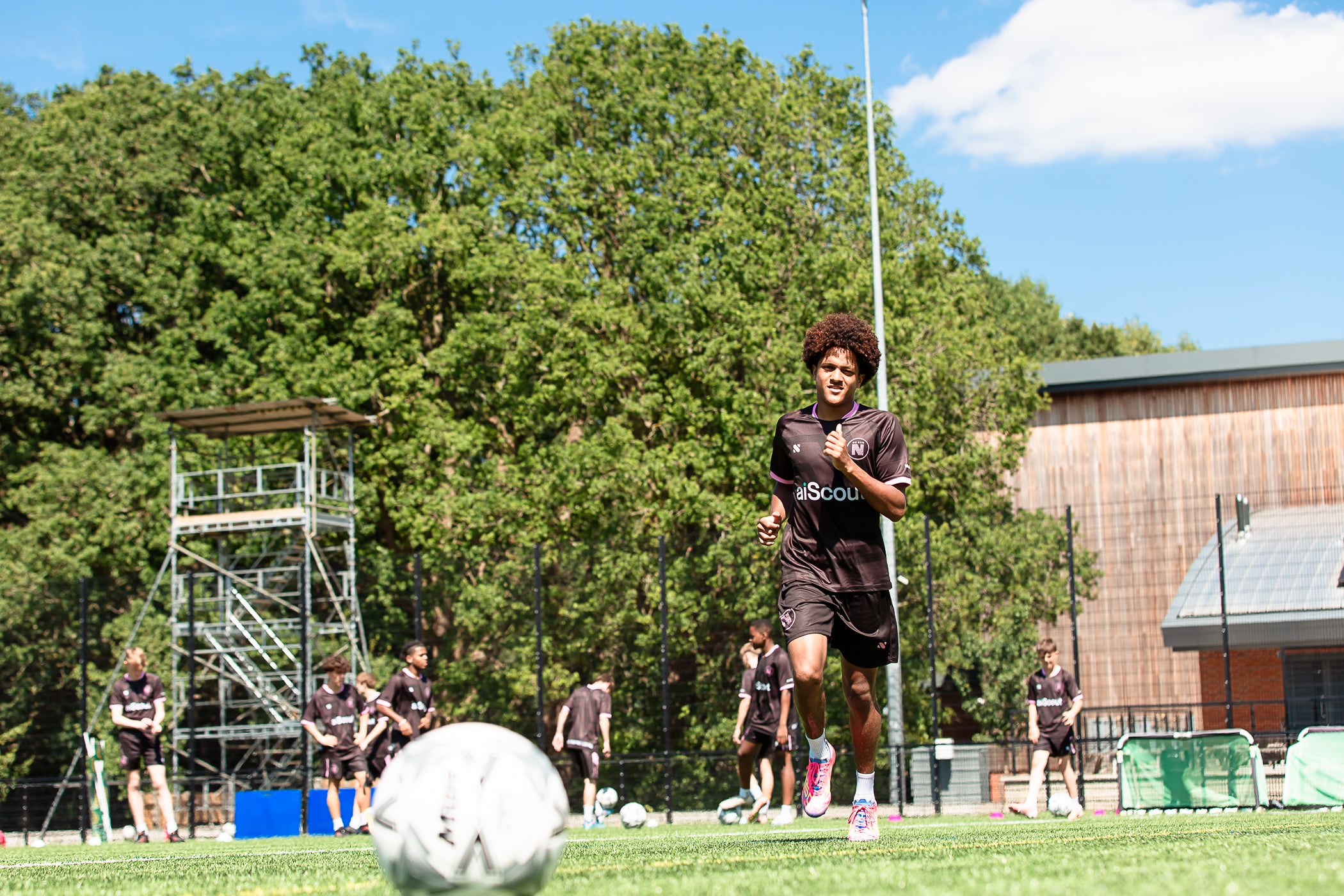 NXGEN Pro Football Camp training session - Prestige Football Schools